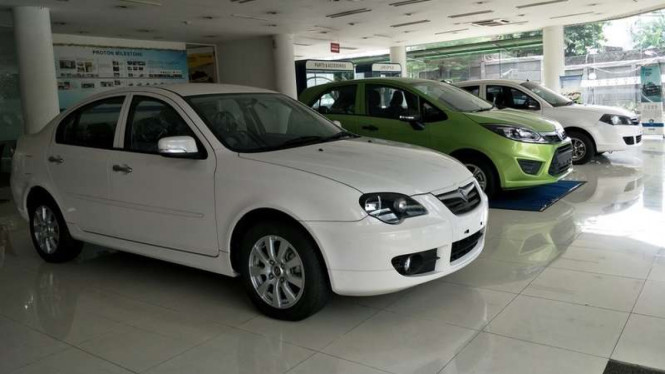 Kantor pusat Proton Edar Indonesia di Pondok Indah, Jakarta.