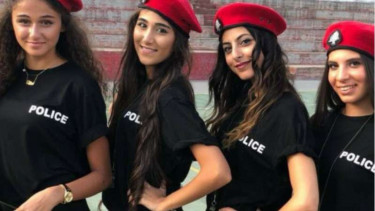 Polisi cantik Lebanon