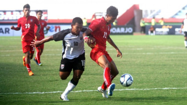 Myanmar Vs Thailand di Piala AFF U-19 2018