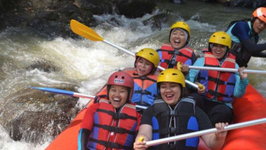 Rafting di Sungai Cisadane