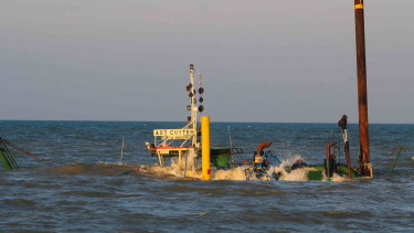 Ilustrasi kapal tugboat
