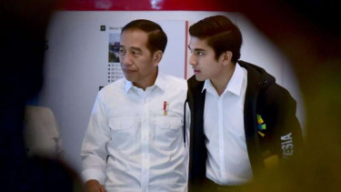 Presiden Joko Widodo dan Menpora Malaysia, Syed Saddiq Abdul Rahman.