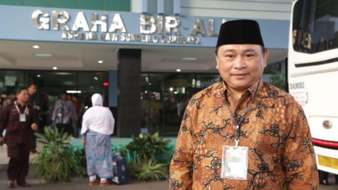 Direktur Pelayanan Haji Dalam Negeri  Muhajirin Yanis