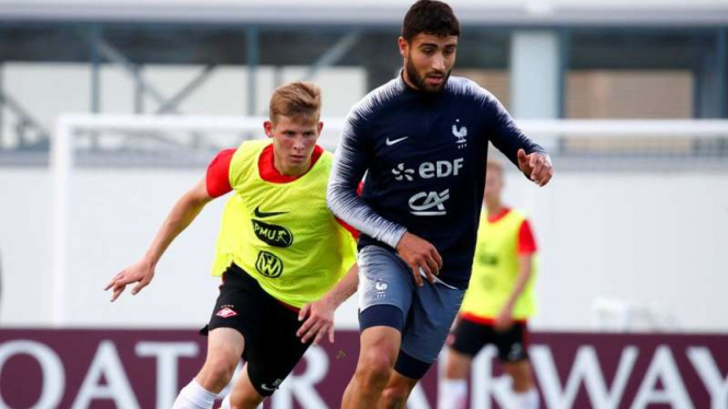 Gelandang Tim nasional Prancis dan Lyon, Nabil Fekir.