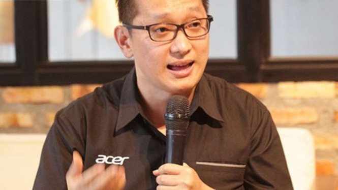 Direktur Utama Acer Indonesia, Herbet Ang.