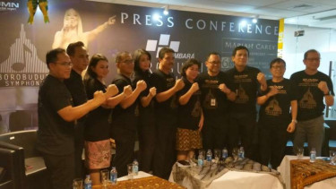 Panitia konser Mariah Carey di Candi Borobudur