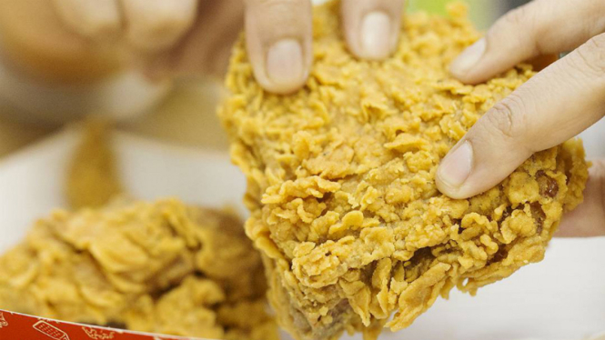 Ayam goreng McDonald's.