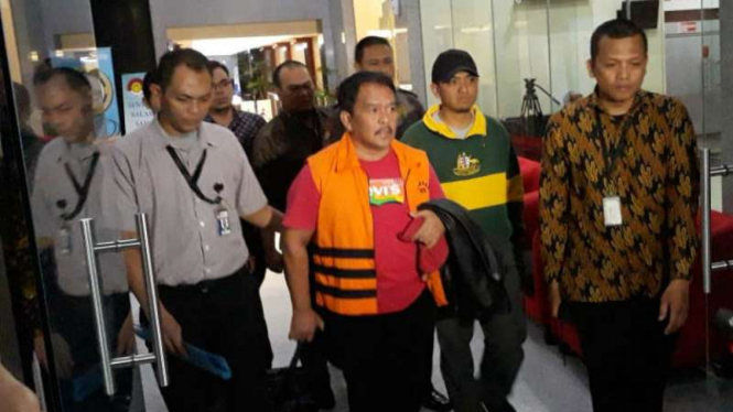 Bupati Labuhanbatu Pangonal Harahap tersangka KPK