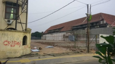 Bagunan cagar budaya di Kota Tua yang rata dengan tanah