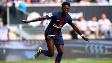Penyerang Paris Saint-Germain PSG), Timothy Weah