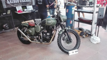 Motor modifikasi Gibran Rakabuming