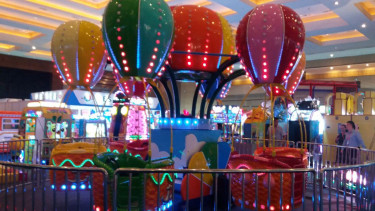 Wahana permainan di Fun Asia Expo 2018