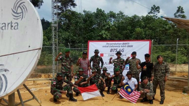 Pembangunan BTS di perbatasan