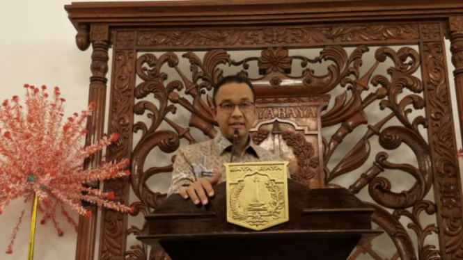 Gubernur DKI Jakarta Anies Baswedan.