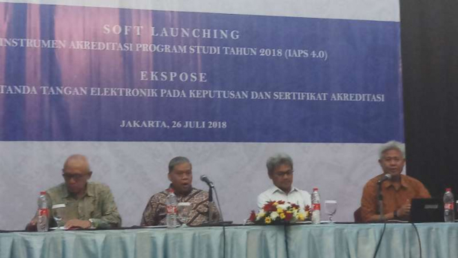 Peluncuran Instrumen Akreditasi Perguruan Tinggi Baru Berbasis Mutu.