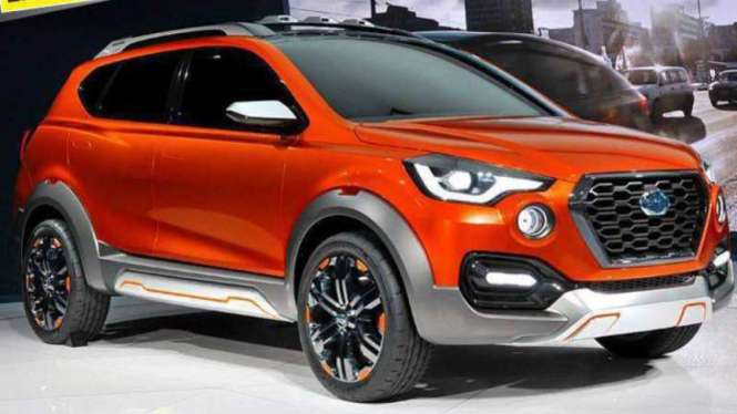 Datsun Cross konsep di India.