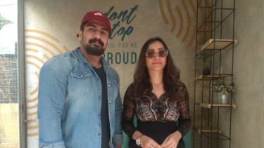 Rajat Tokas dan Shweta Basu Prasad.
