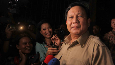 Ketua Umum Partai Gerindra Prabowo Subianto.