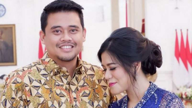 Bobby dan Kahiyang Ayu.