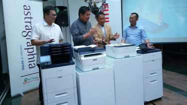 Peluncuran empat printer Astragraphia.