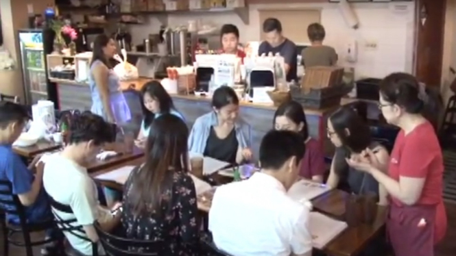 Sky Cafe, Restoran Nasi Bungkus di Amerika