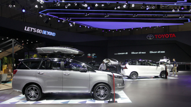 Booth Toyota di GIIAS 2018, 