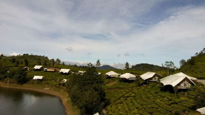 Glamping Lakeside Rancabali di Ciwidey, Kabupaten Bandung