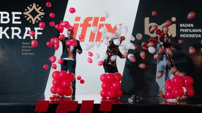 Peluncuran kerjasama Badan Ekonomi Kreatif Indonesia (BEKRAF), iflix, dan BPI