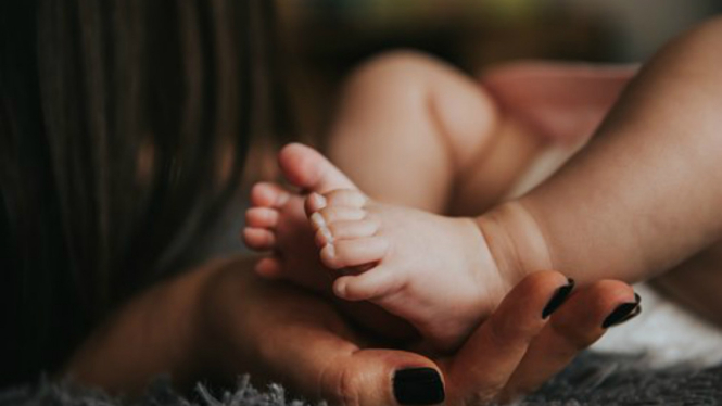 Bayi baru lahir.