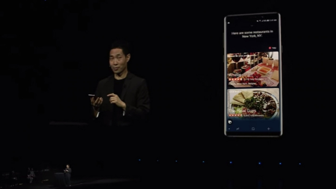 Samsung pamer kemampuan Bixby 2.0.