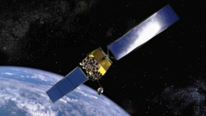 Ilustrasi satelit.