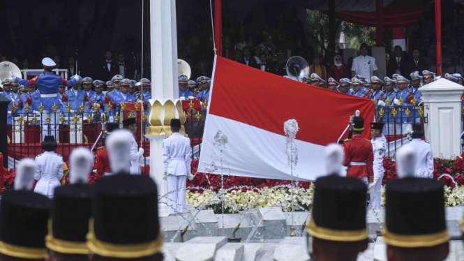 Upacara HUT Kemerdekaan RI di Istana Merdeka, Jakarta. (Foto Ilustrasi) 