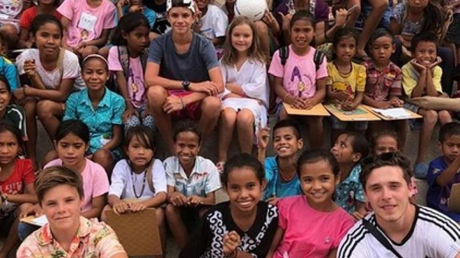 Keluarga Beckham di Sumba