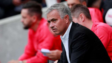 Manajer Manchester United, Jose Mourinho.