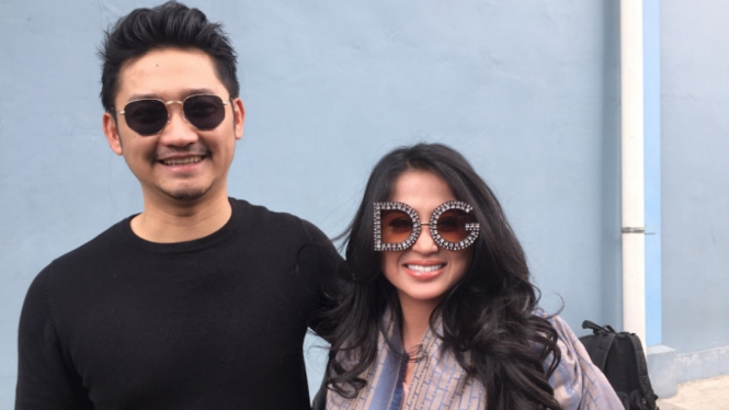 Angga Wijaya dan Dewi Perssik