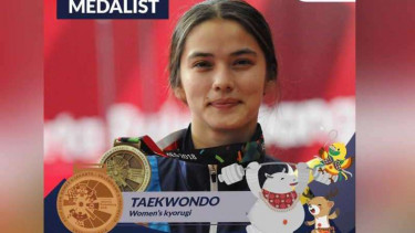 Atlet Taekwondo asal Uzbekistan, Nigora Tursunkulova.