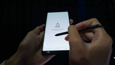 S Pen di Samsung Galaxy Note 9.