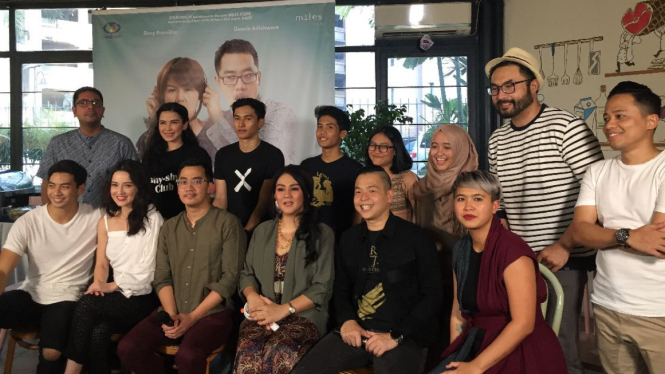Konferensi pers film Milly dan Mamet