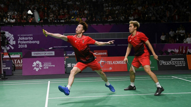 Kevin/Marcus Juara Ganda Putra Bulutangkis Asian Games