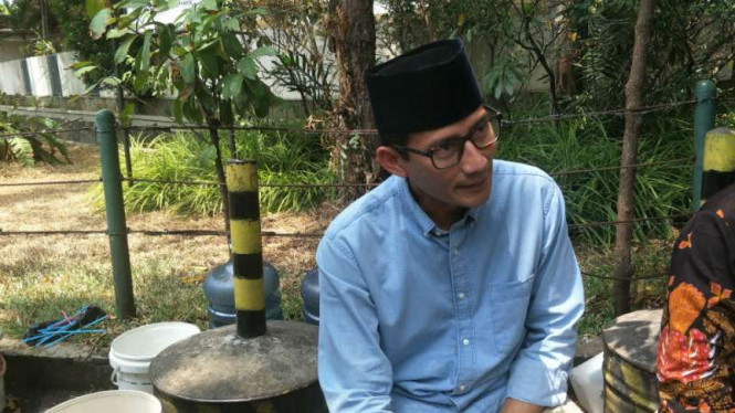 Calon Wakil Presiden Sandiaga Salahuddin Uno