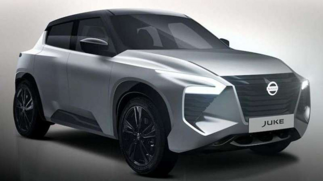 Render Nissan Juke terbaru. Ilustrasi