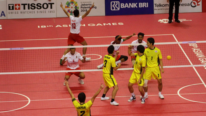 Indonesia Raih Emas Sepak Takraw Quadrant Putra