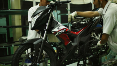 Honda Sonic 150R baru.