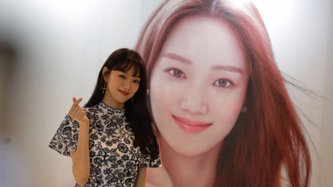 Lee Sung Kyung di Jakarta.