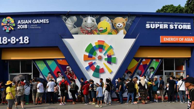Super Store Asian Games 2018 di Gelora Bung Karno (GBK)