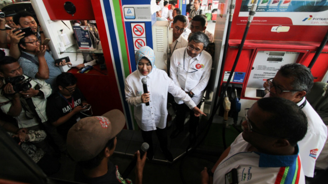 Dirut Pertamina Sidak Penggunaan B20