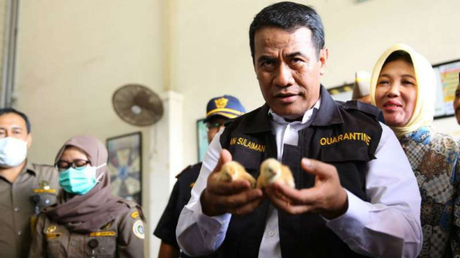 Menteri Pertanian Amran Sulaiman di Bali