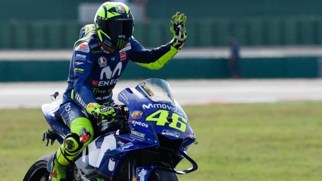 Pembalap Movistar Yamaha, Valentino Rossi