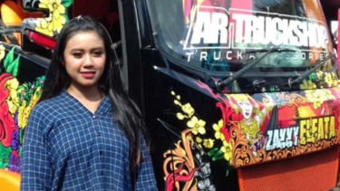 Rukayati, janda cantik sopir truk