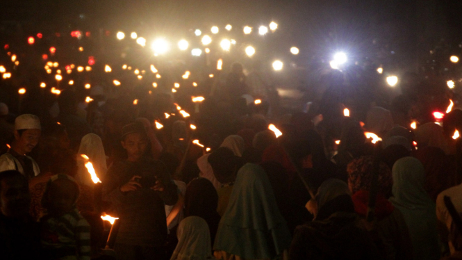 Pawai Obor Tahun Baru Islam di Bogor 1 Muharram 1440 H